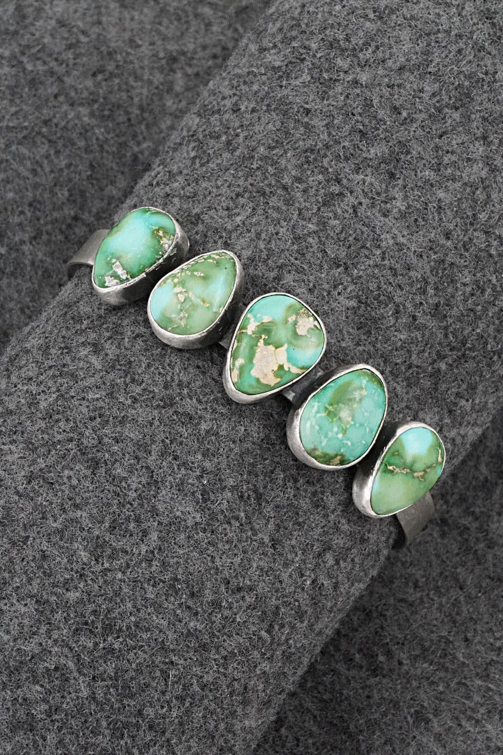 Turquoise & Sterling Silver Bracelet - Verley Betone