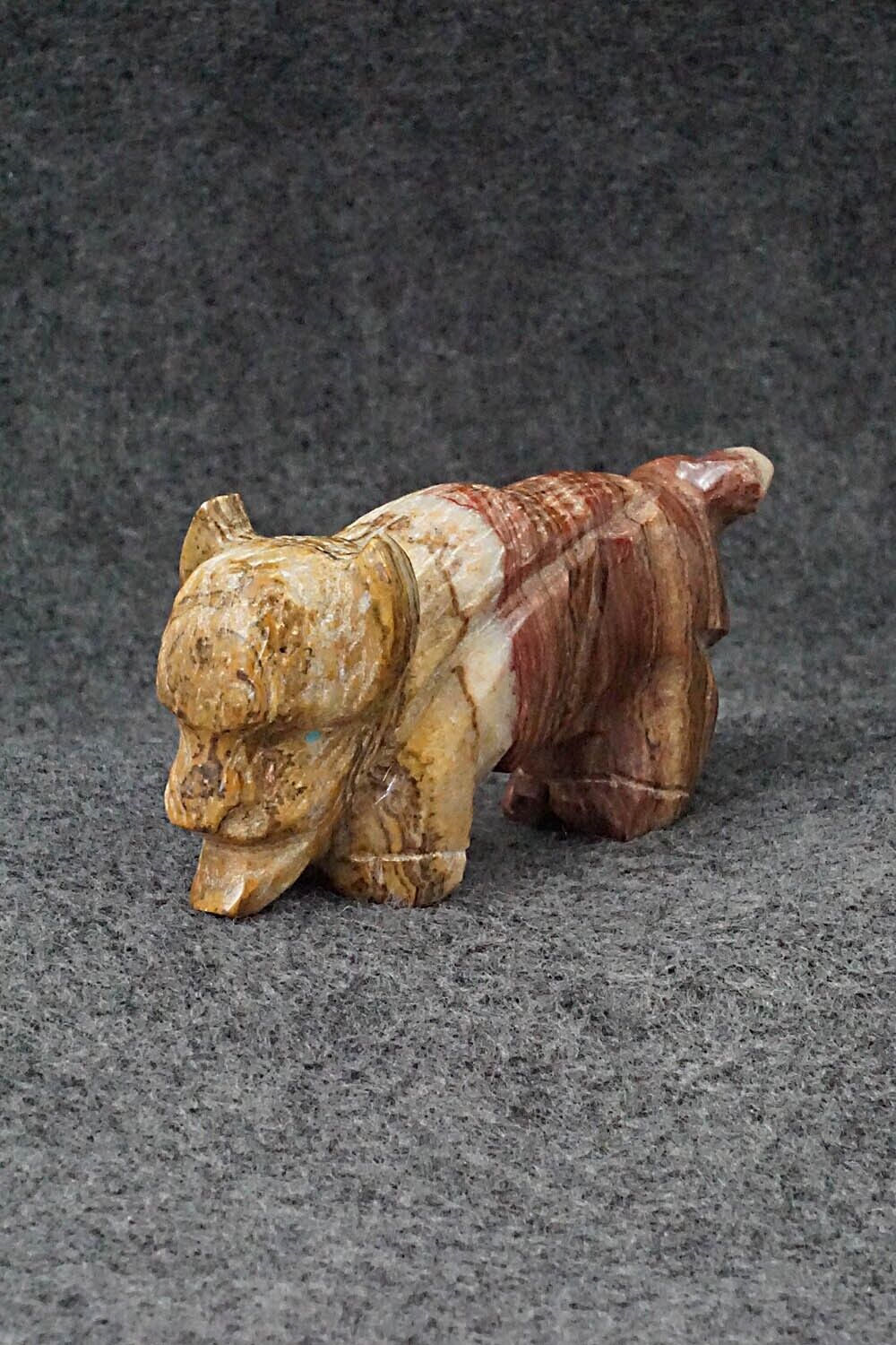 Buffalo Zuni Fetish Carving - Tony Mackel