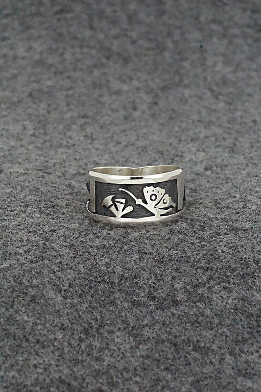 Sterling Silver Ring - Timothy Mowa - Size 12