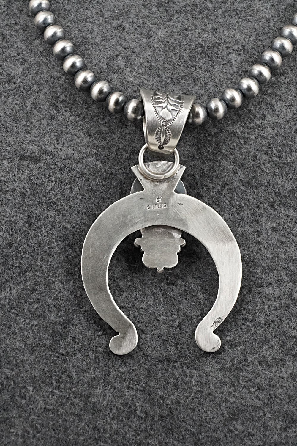 Turquoise & Sterling Silver Necklace - Samuel Yellowhair