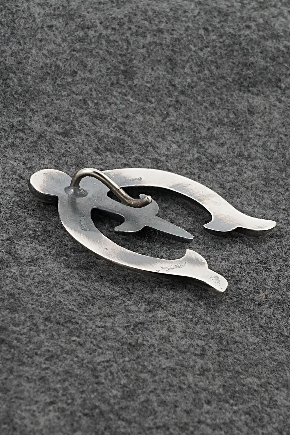 Sterling Silver Naja Pendant - Harrison Bitsue