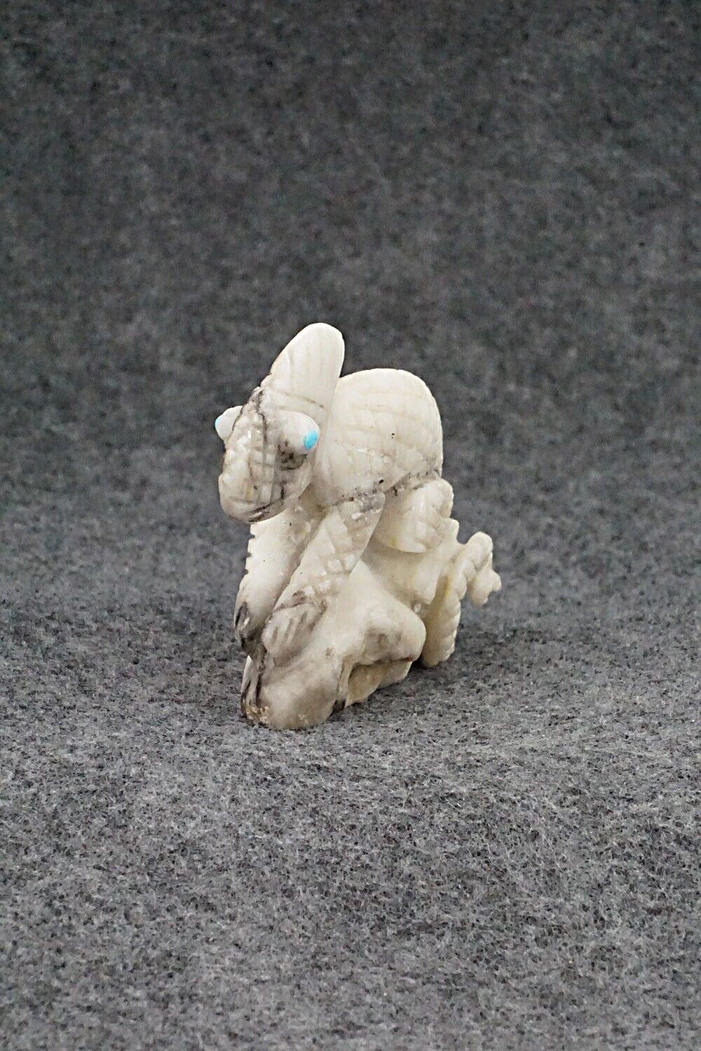 Iguana Zuni Fetish Carving - Cody Cheama
