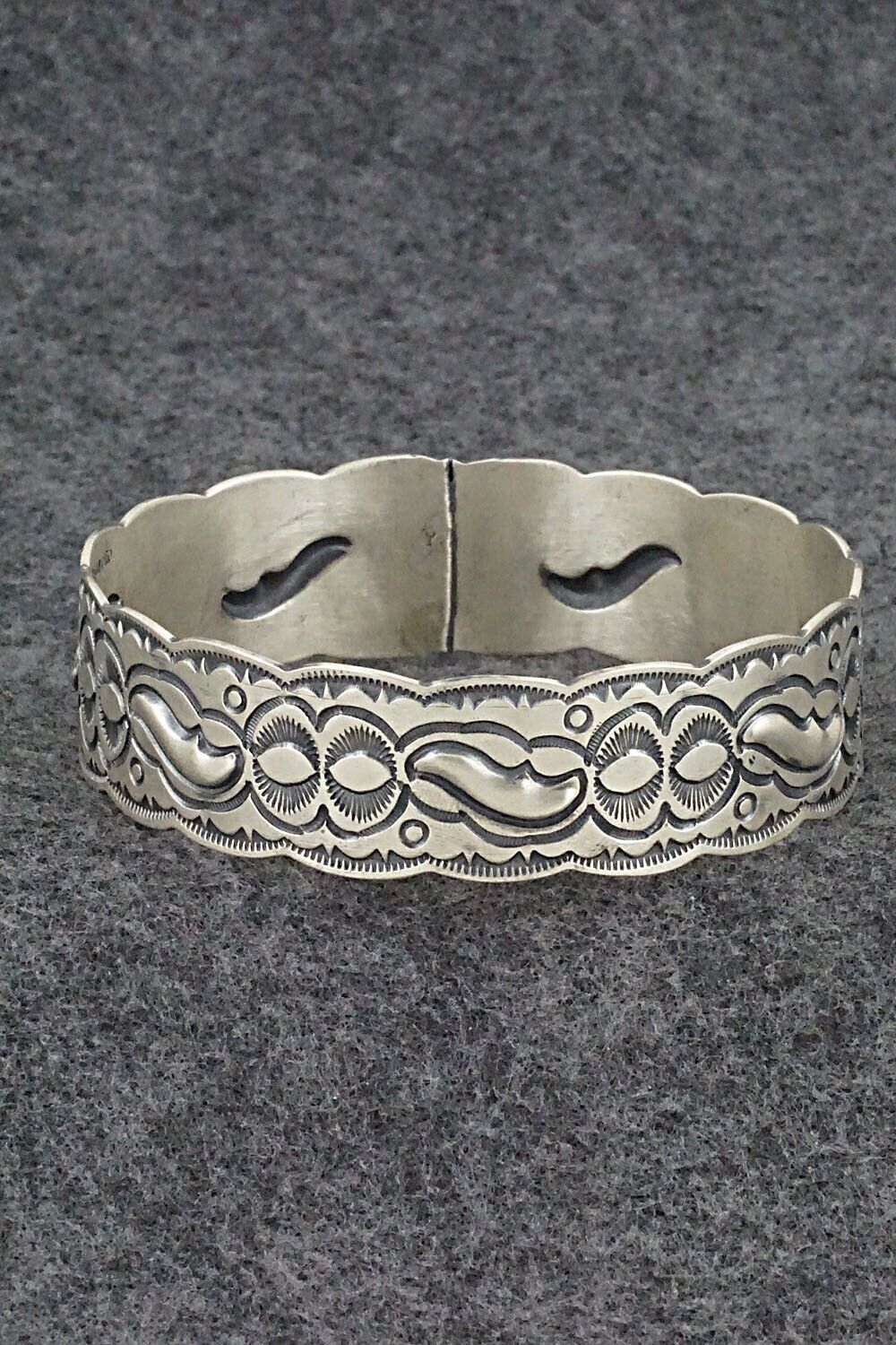 Sterling Silver Bangle Bracelet - Jeremy Delgarito