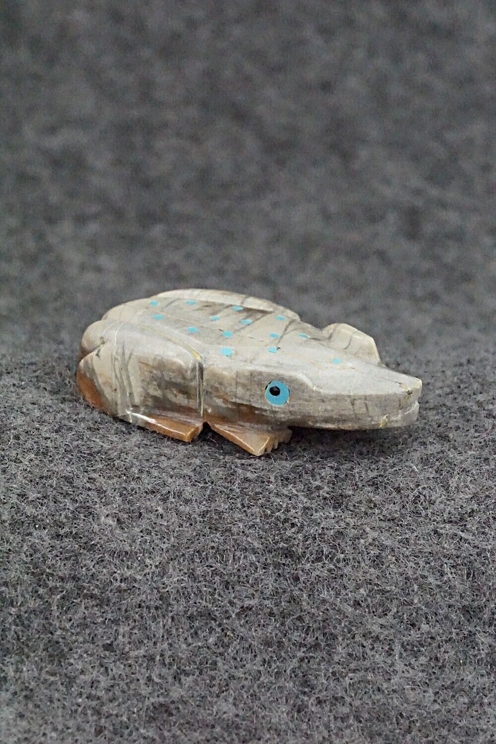 Frog Zuni Fetish Carving - Alex Tsethlikai