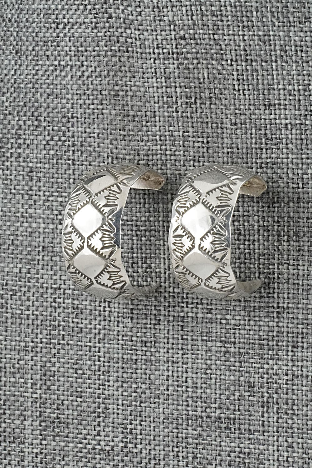Sterling Silver Hoop Earrings - Nova Ashley