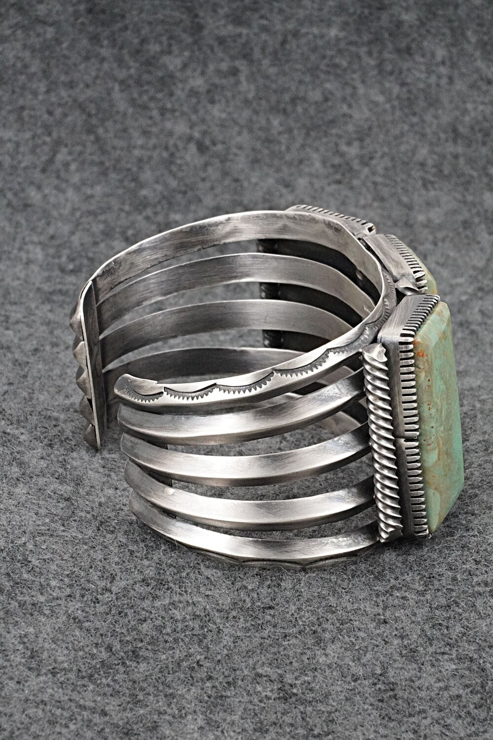 Turquoise & Sterling Silver Bracelet - Mark Yazzie