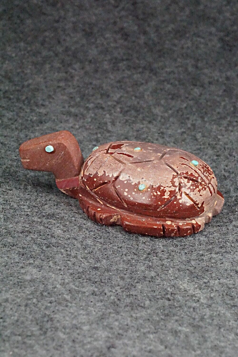 Turtle Zuni Fetish Carving - Roger Shebola