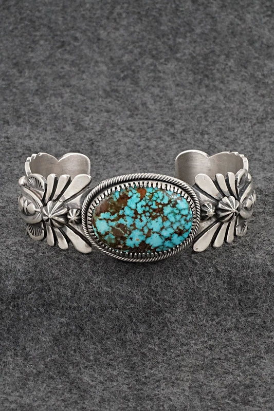 Turquoise & Sterling Silver Bracelet - Mark Yazzie