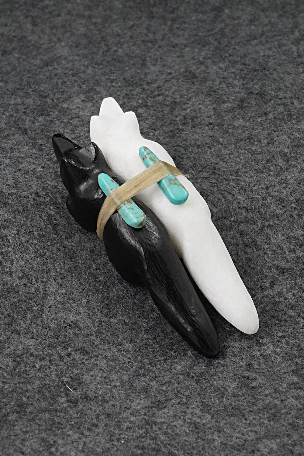 Wolf Zuni Fetish Carving - Herbert Halate