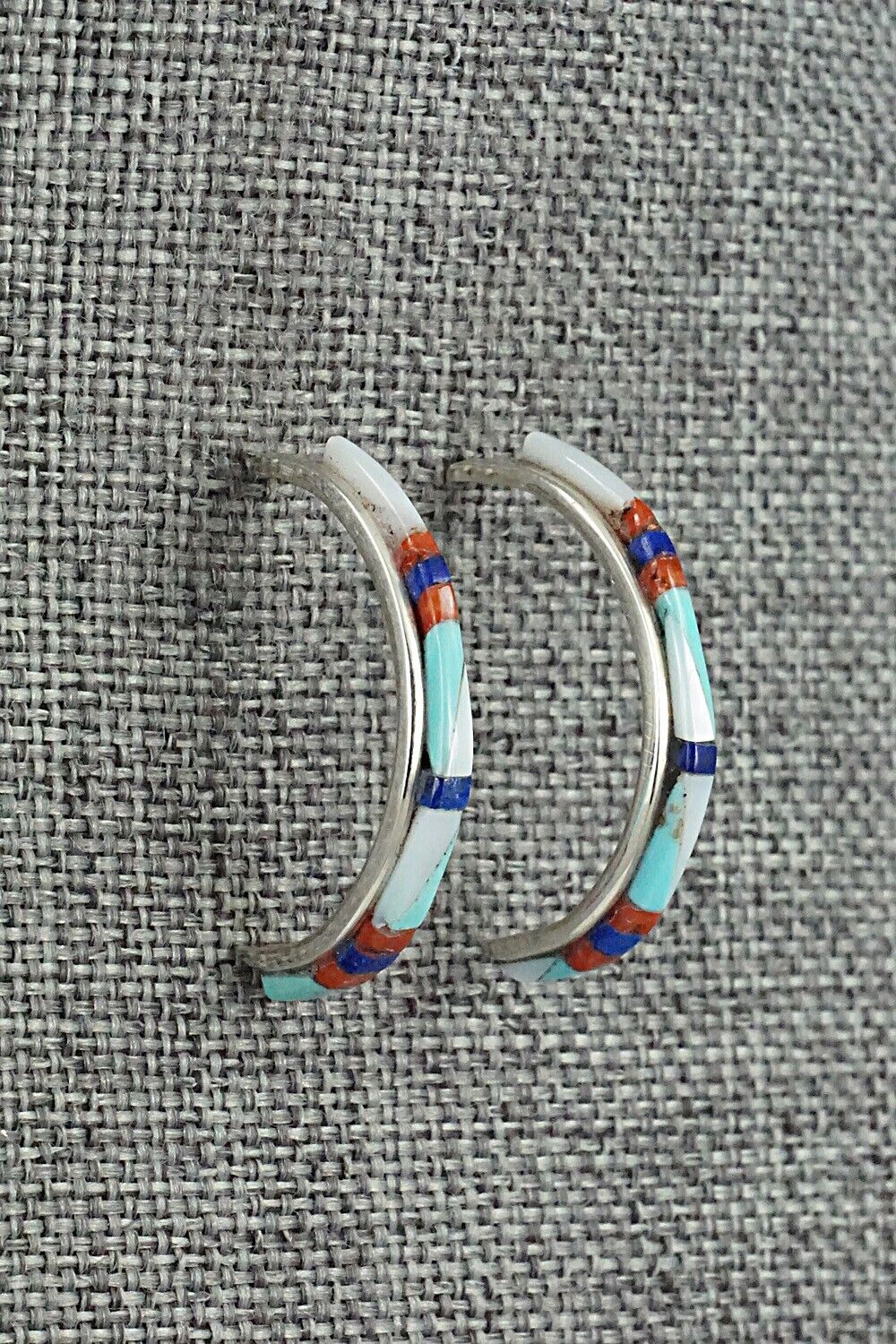 Multi-Stone & Sterling Silver Earrings - Jeannette Chavez