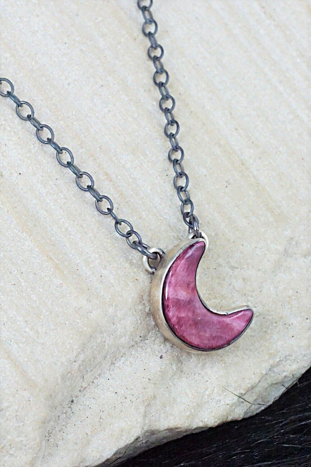 Spiny Oyster & Sterling Silver Necklace - Bernyse Chavez