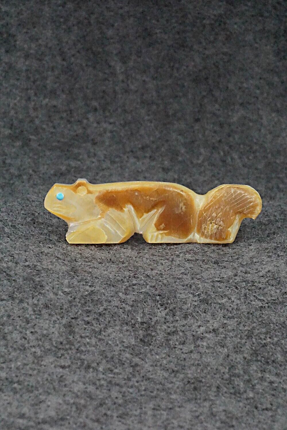 Squirrel Zuni Fetish Carving - Danette Laate