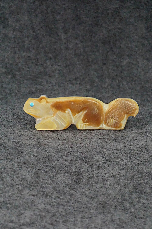 Squirrel Zuni Fetish Carving - Danette Laate