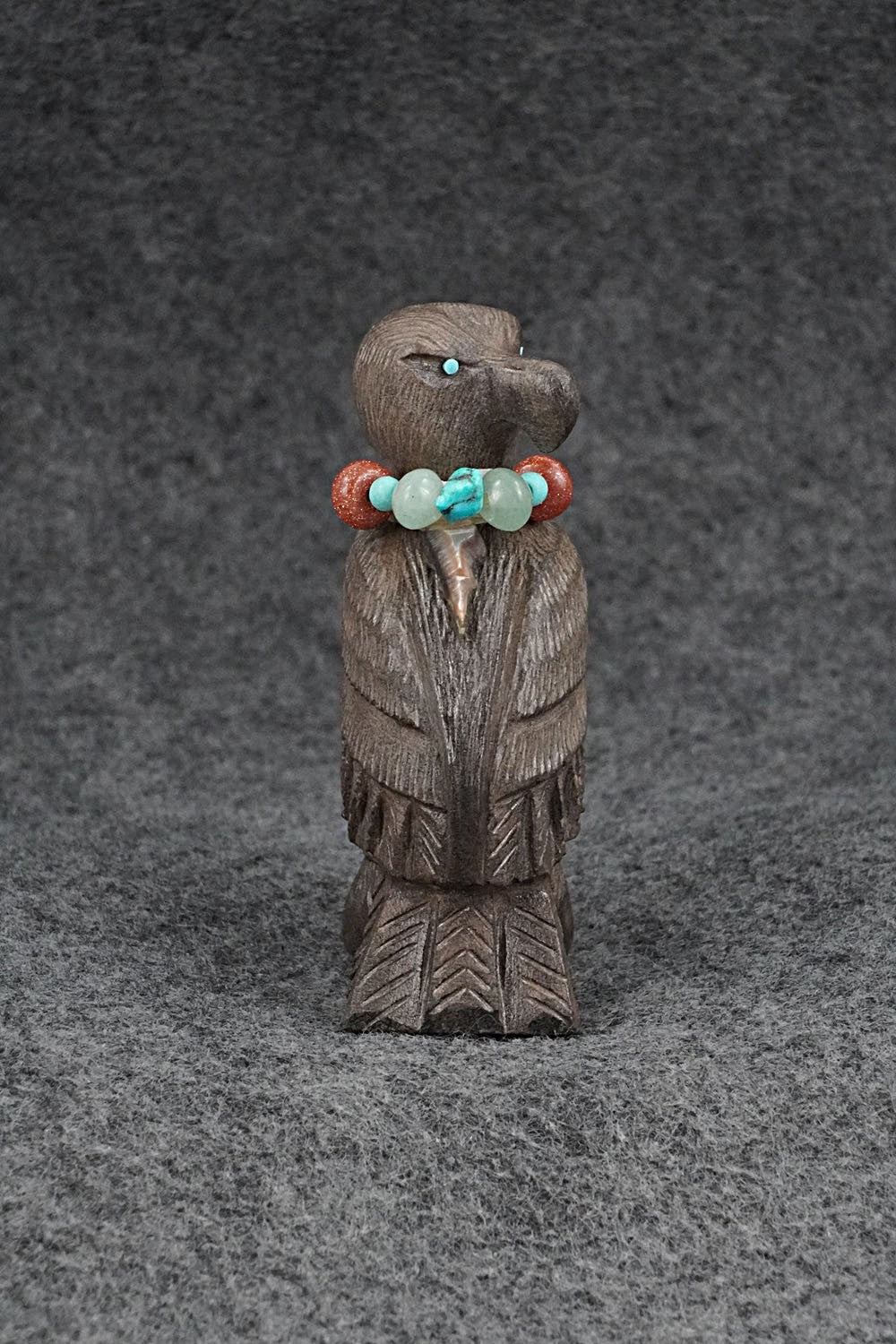 Eagle Zuni Fetish Carving - Douglas Martza
