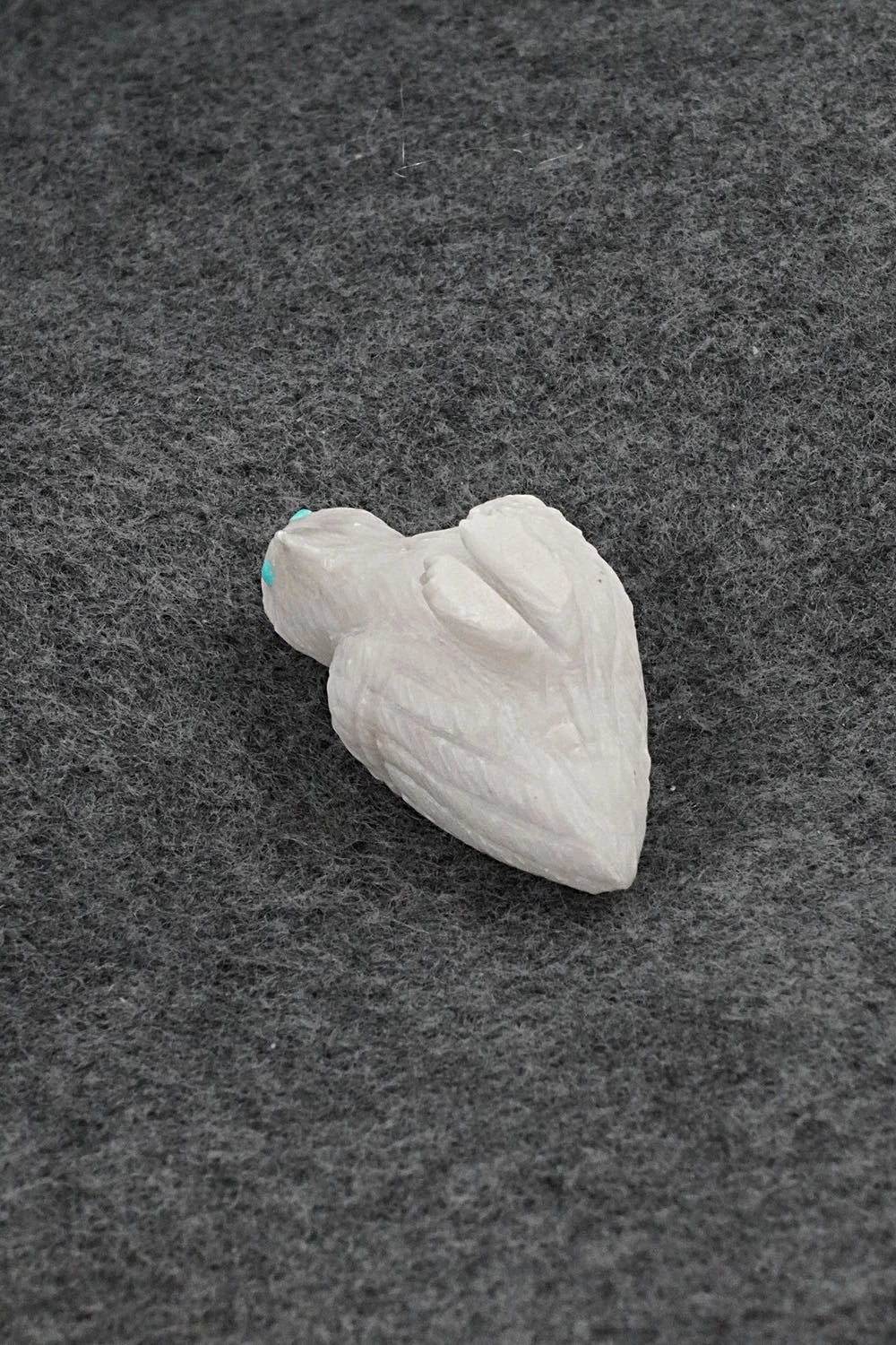 Owl Zuni Fetish Carving - Jonas Hustito