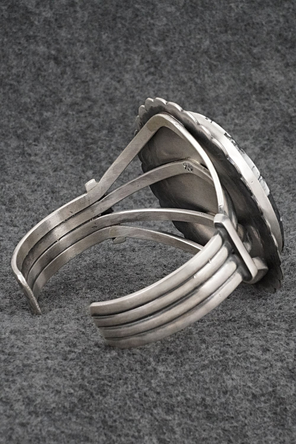 White Buffalo & Sterling Silver Bracelet - Randy Boyd