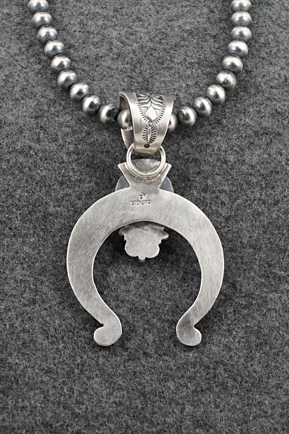 Turquoise & Sterling Silver Necklace - Samuel Yellowhair