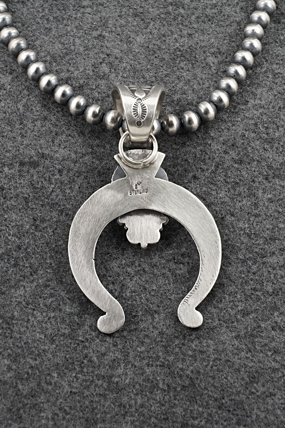 Turquoise & Sterling Silver Necklace - Samuel Yellowhair