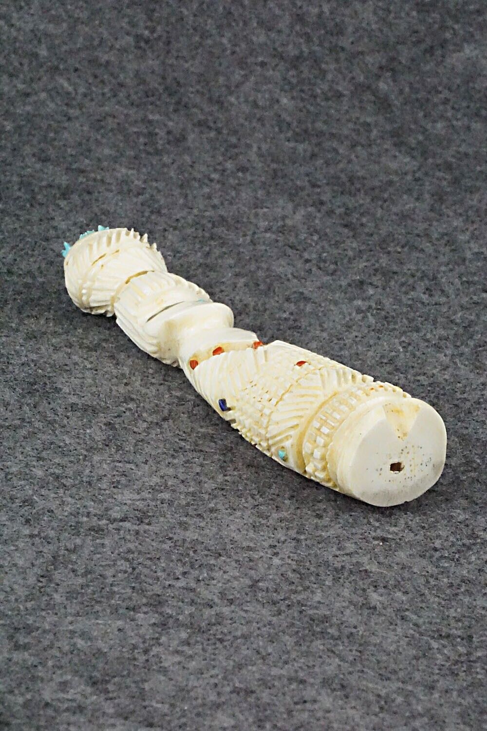 Corn Maiden Zuni Fetish Carving - Carl Etsate