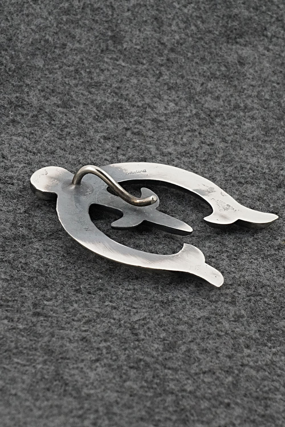 Sterling Silver Naja Pendant - Harrison Bitsue