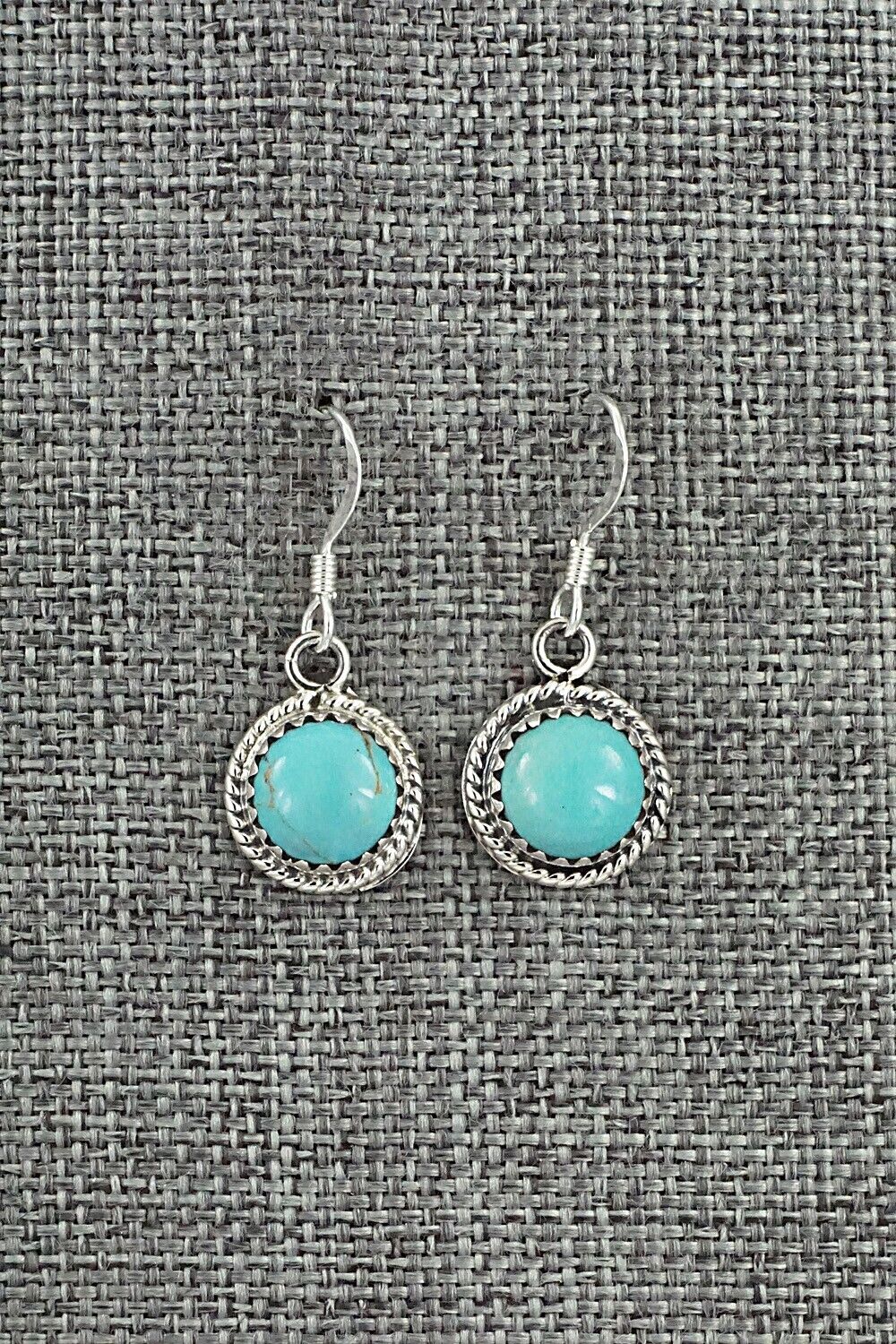 Turquoise & Sterling Silver Earrings - Sharon McCarthy