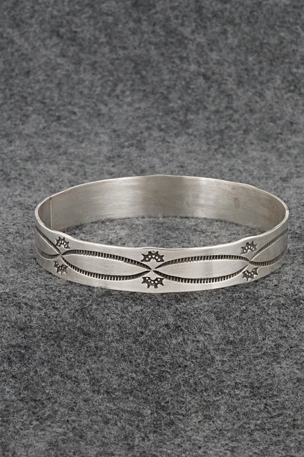Sterling Silver Bangle Bracelet - Jerry Sandoval