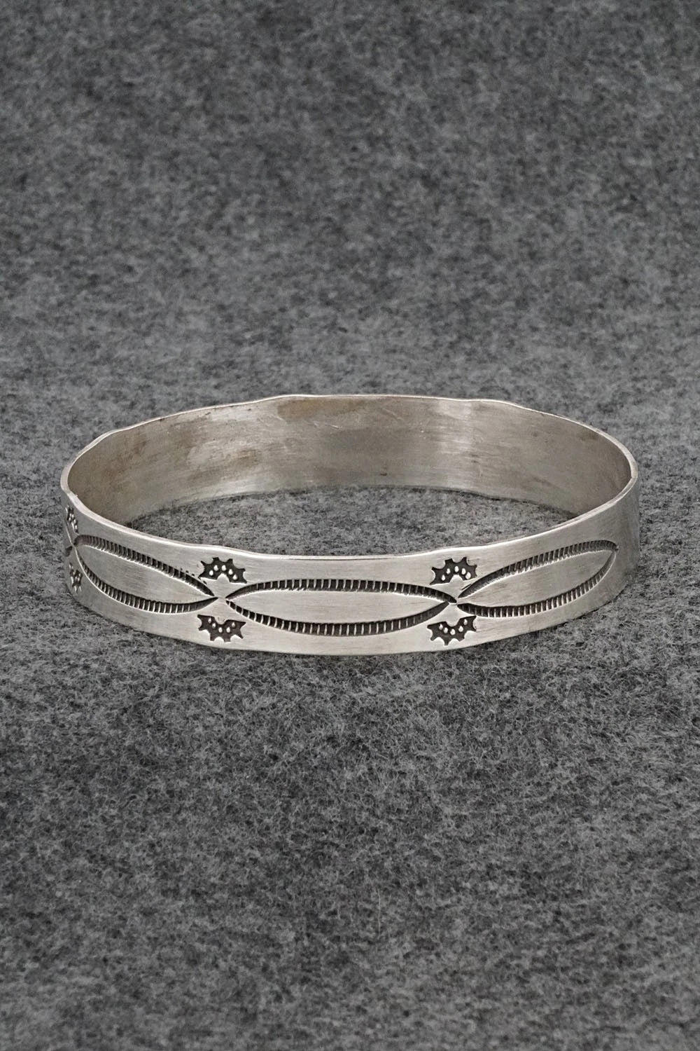 Sterling Silver Bangle Bracelet - Jerry Sandoval