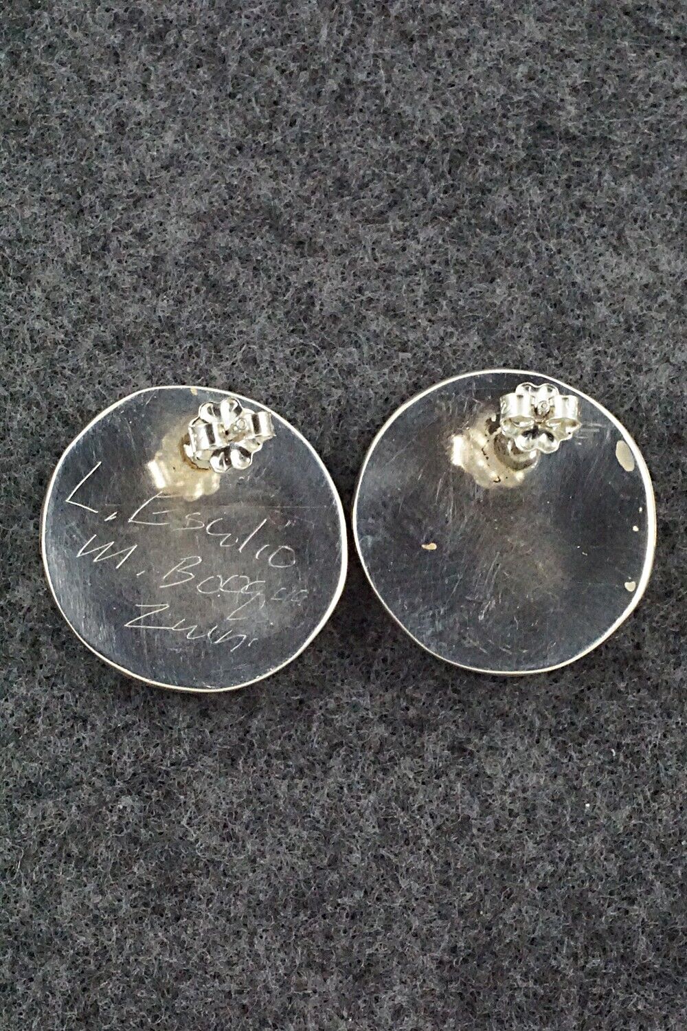 Multi Stone & Sterling Silver Earrings - Leif Esalio