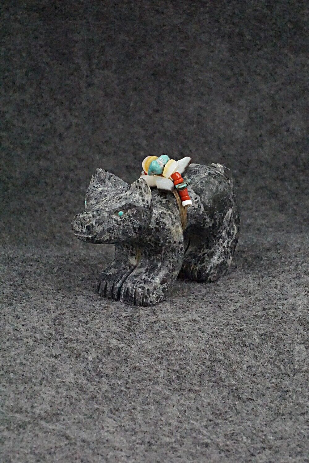 Wolf Zuni Fetish Carving - Douglas Martza