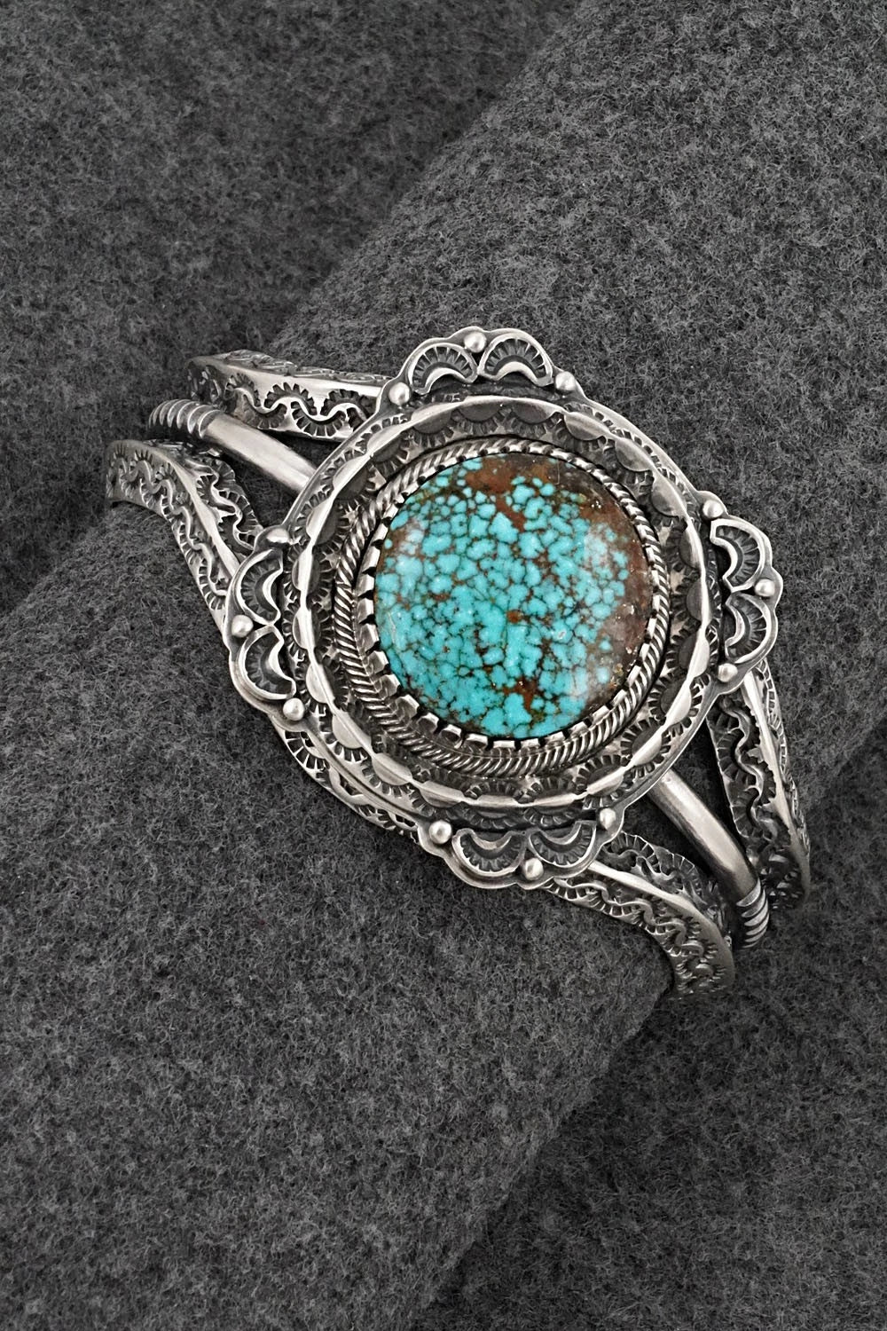 Turquoise & Sterling Silver Bracelet - Randy Boyd