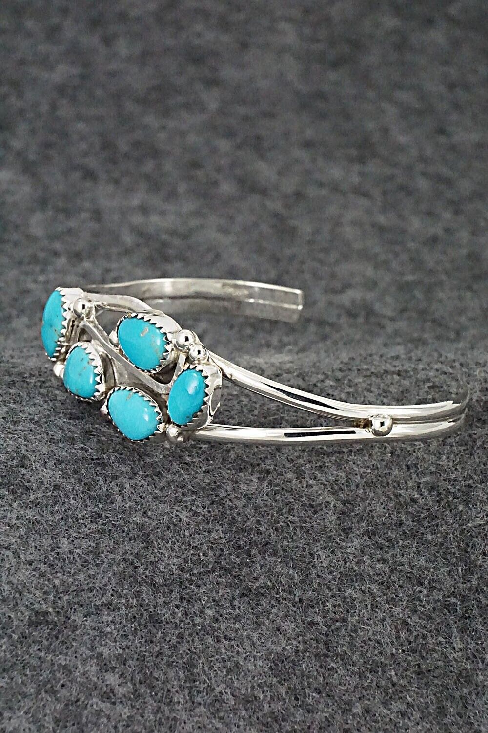 Turquoise & Sterling Silver Bracelet - Roberta Begay