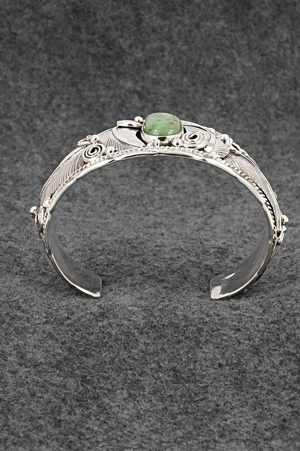 Turquoise & Sterling Silver Bracelet - Darrell Morgan