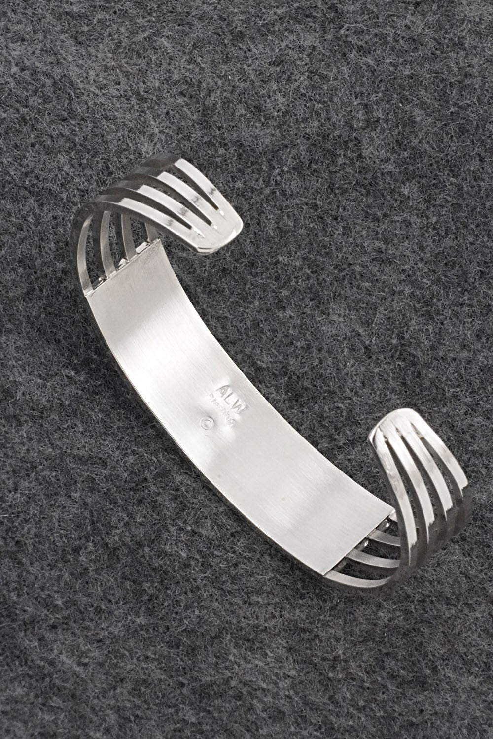 Turquoise & Sterling Silver Inlay Bracelet - Anson Wallace