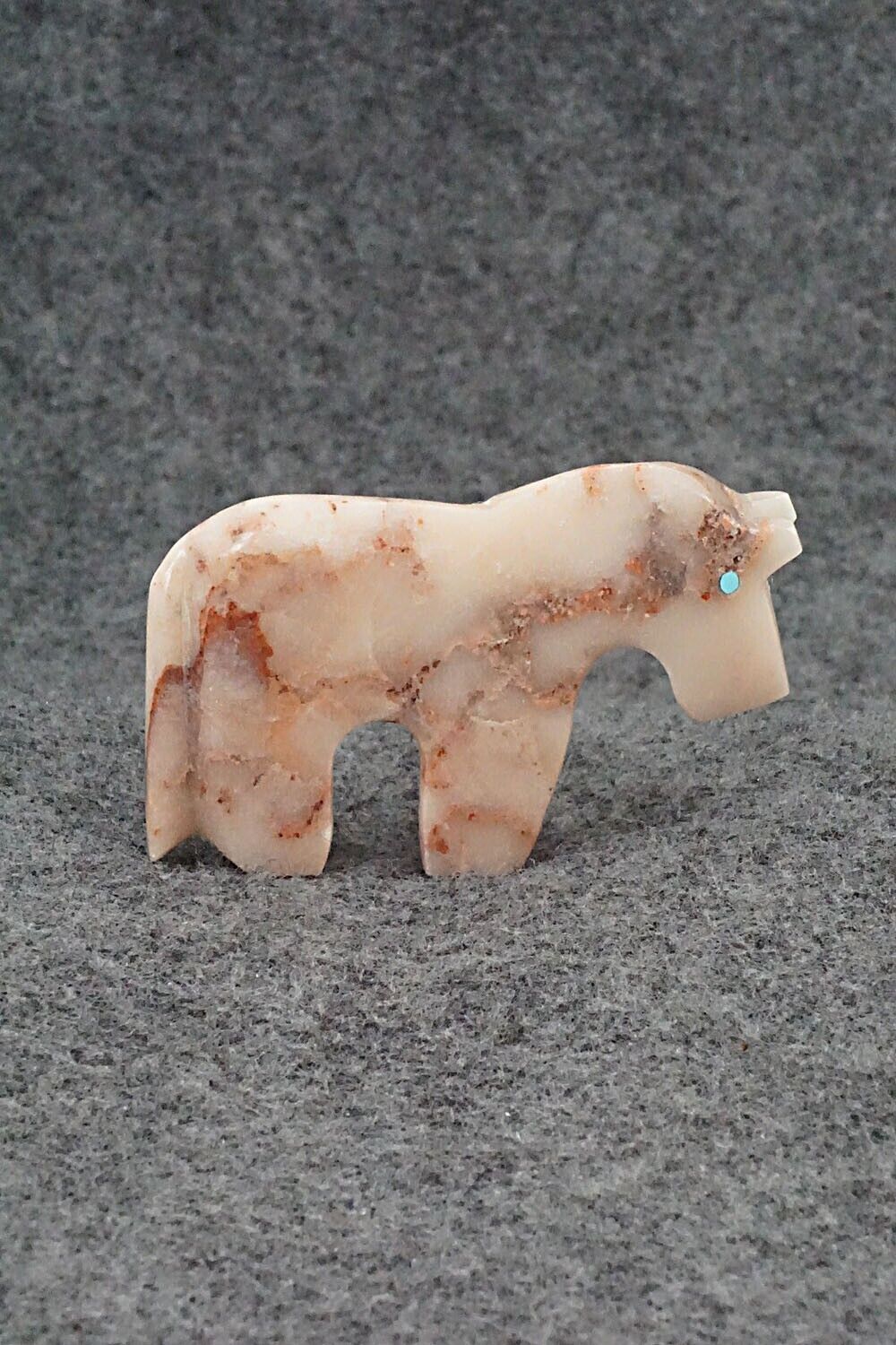 Horse Zuni Fetish Carving - Bernard Laiwakete