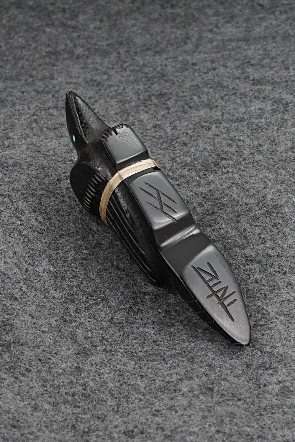 Crow Zuni Fetish Carving - Herb Halate