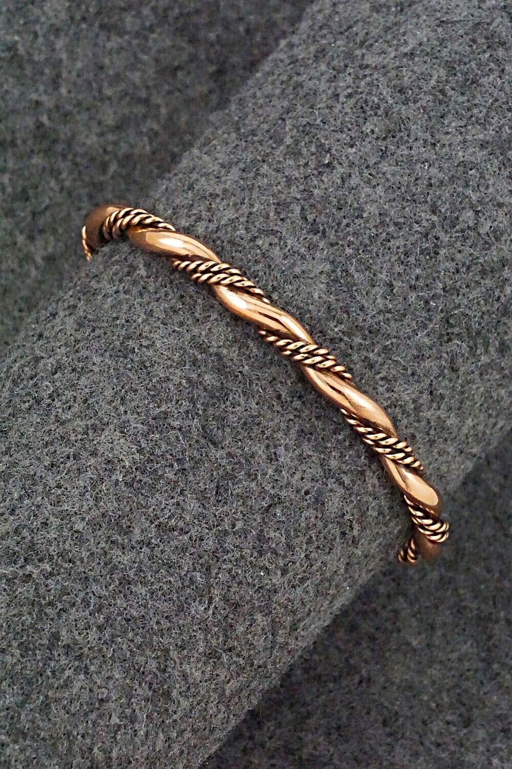 Copper Bracelet - Elaine Tahe