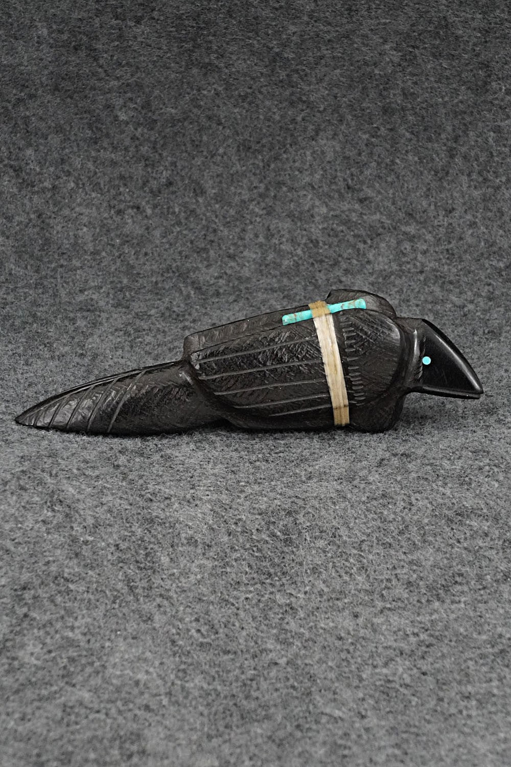 Crow Zuni Fetish Carving - Herb Halate