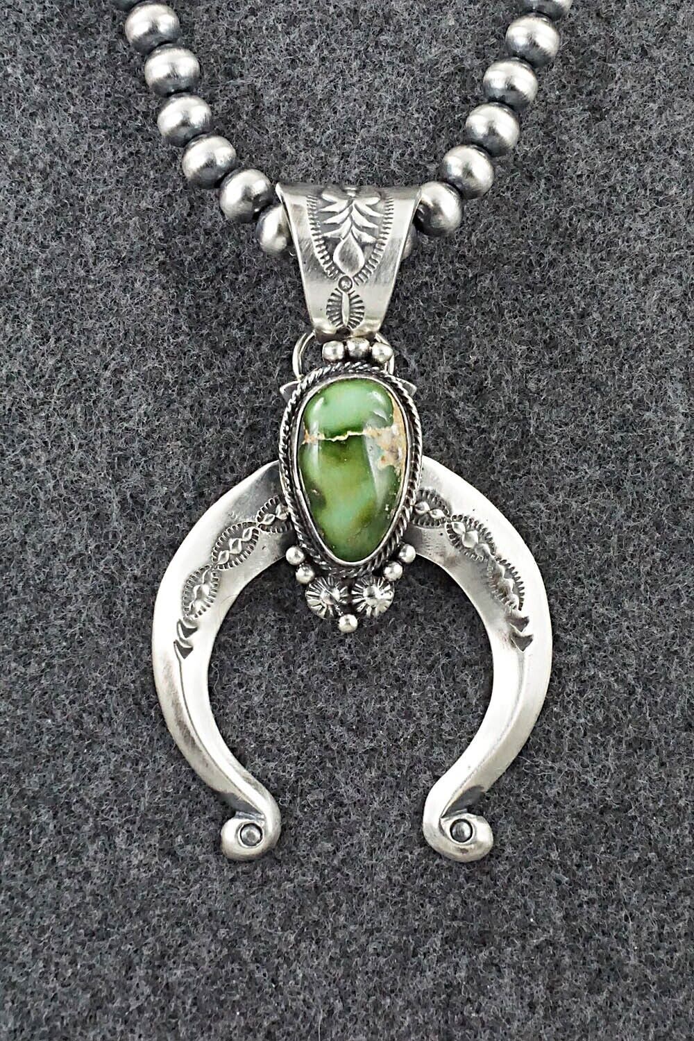 Turquoise & Sterling Silver Necklace - Samuel Yellowhair