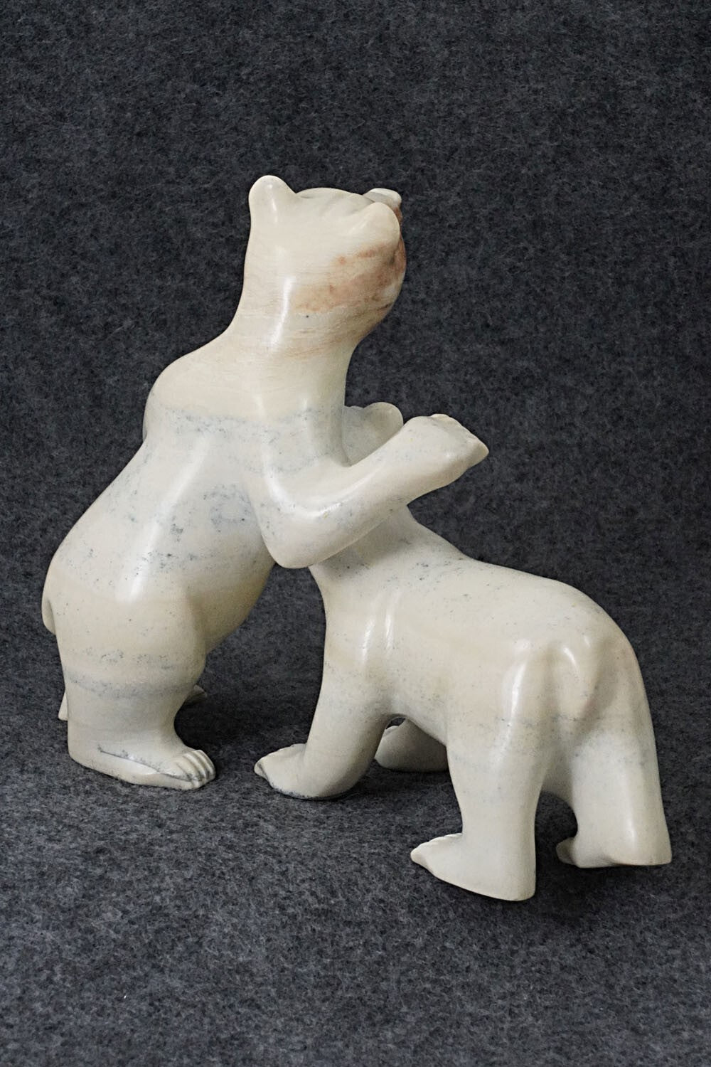 Bears Zuni Fetish Carving - Albert Eustace Sr.