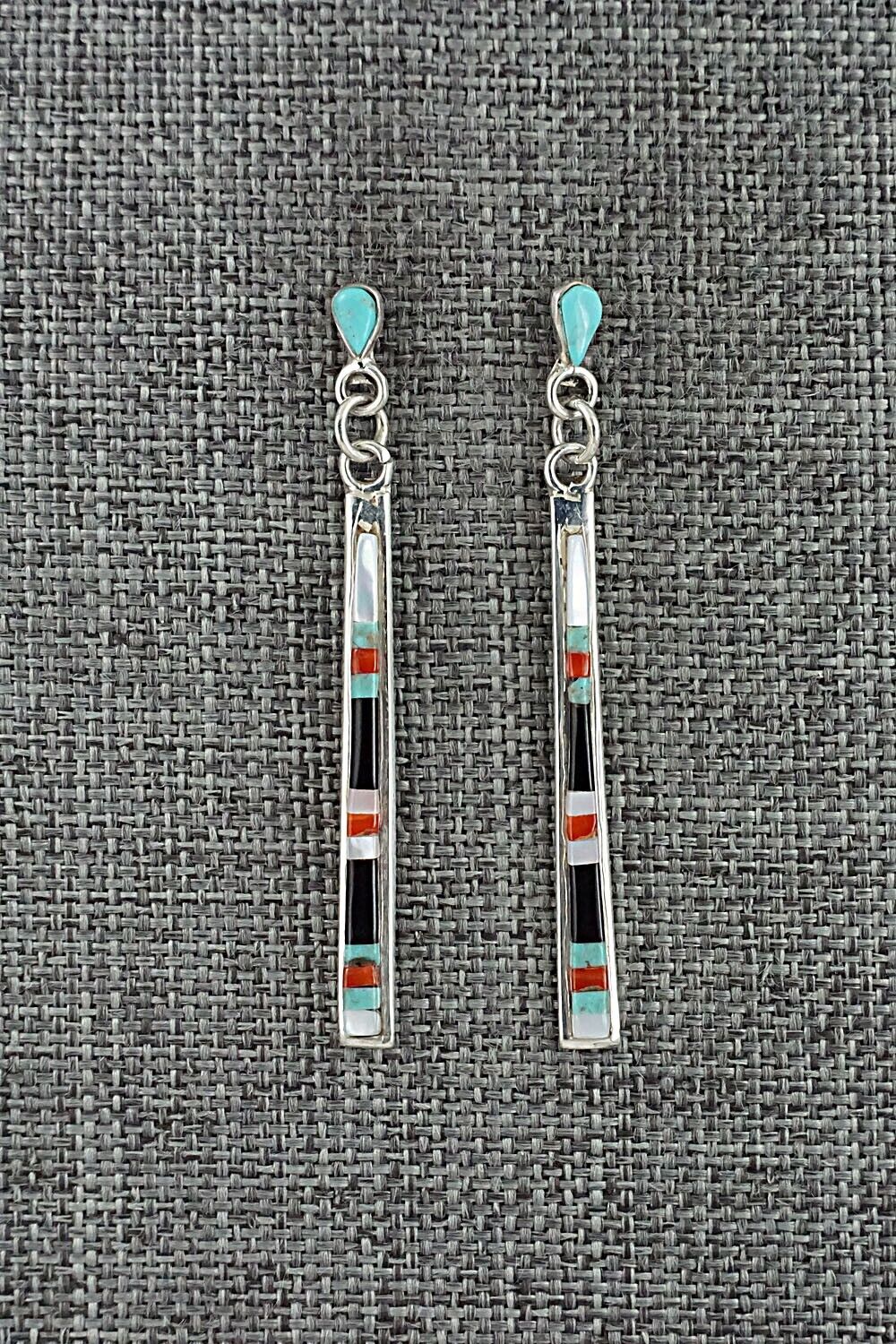 Multi-Stone & Sterling Silver Earrings - Jeanette Chavez