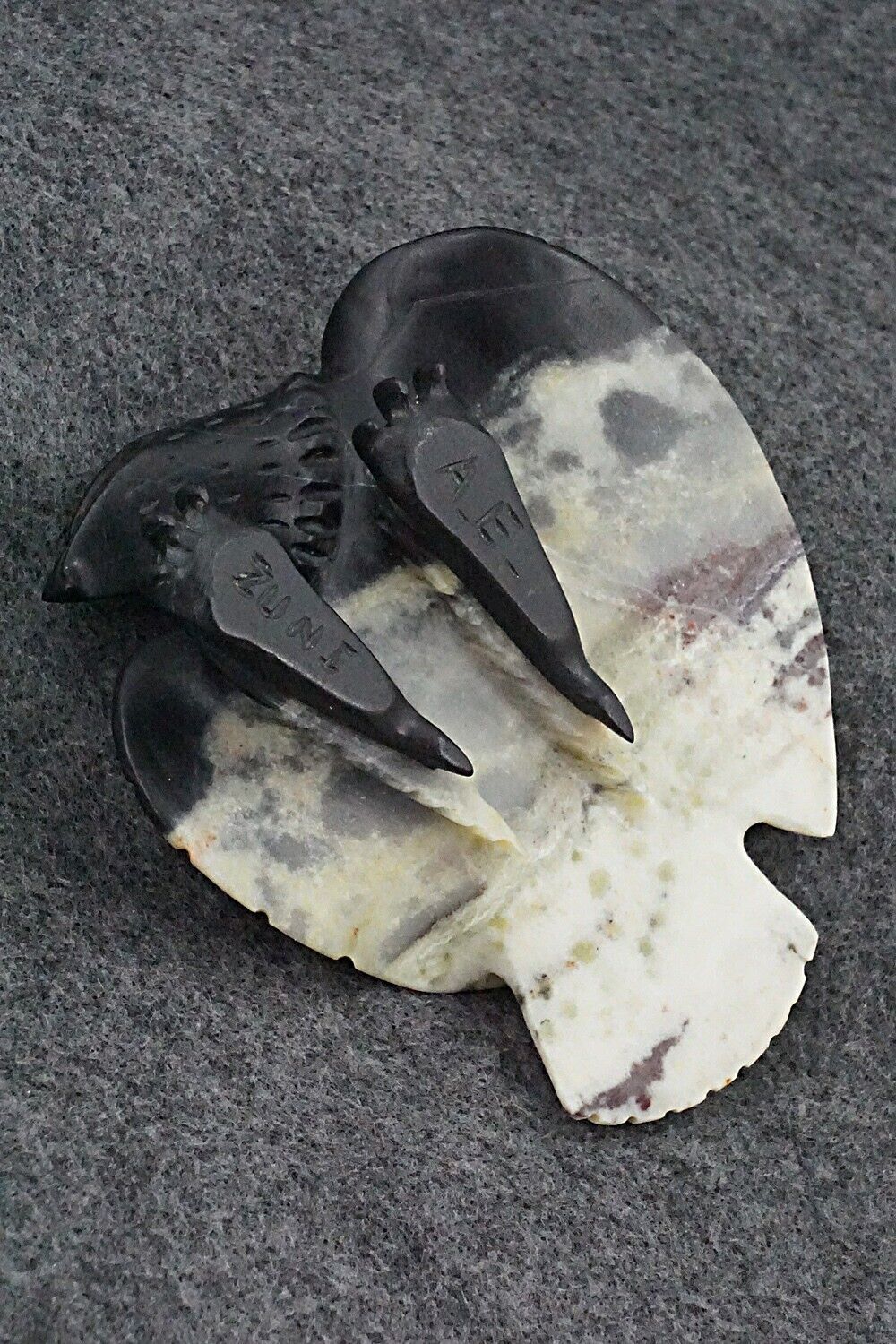 Eagle Zuni Fetish Carving - Albert Eustace Sr.