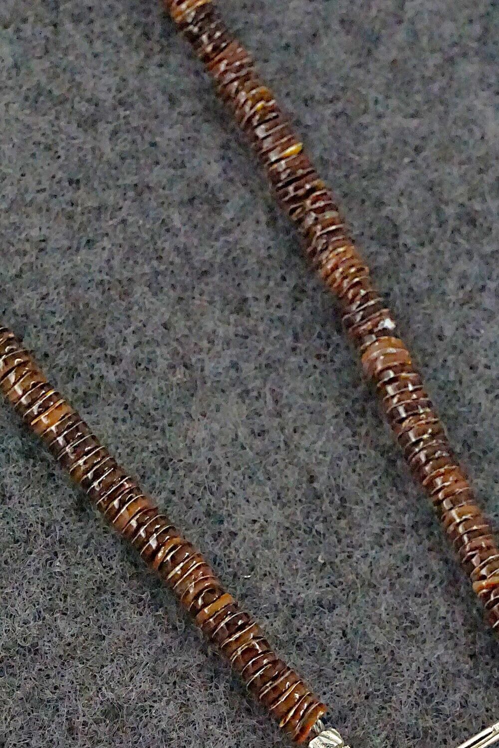 Multi-Stone and Sterling Silver Necklace - Helen Tsosie