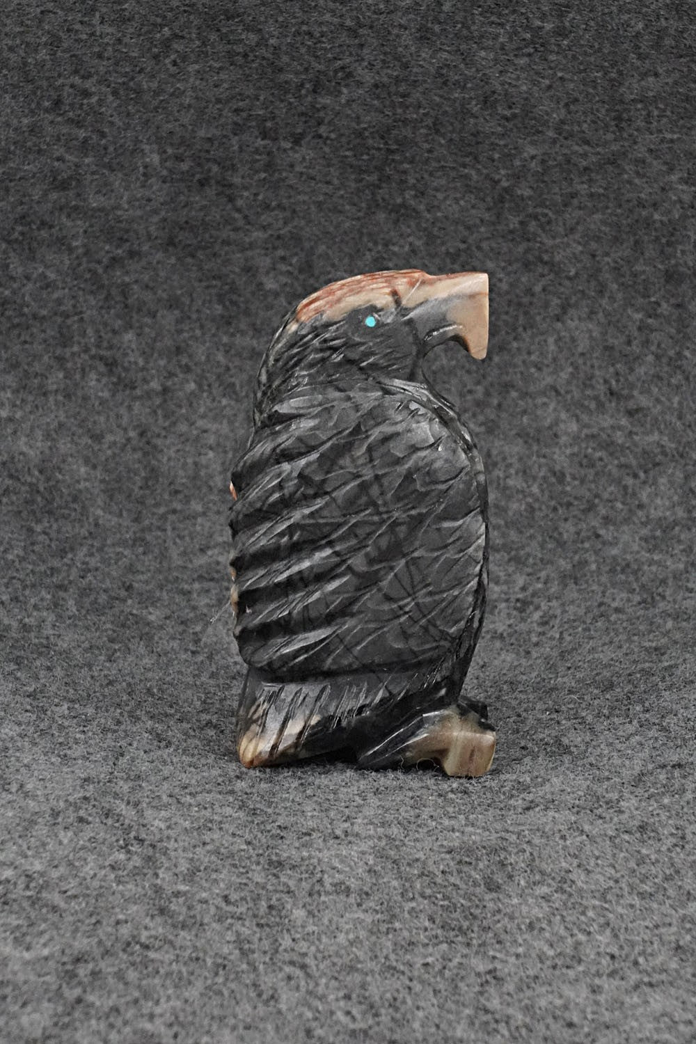 Eagle Zuni Fetish Carving - Tony Mackel