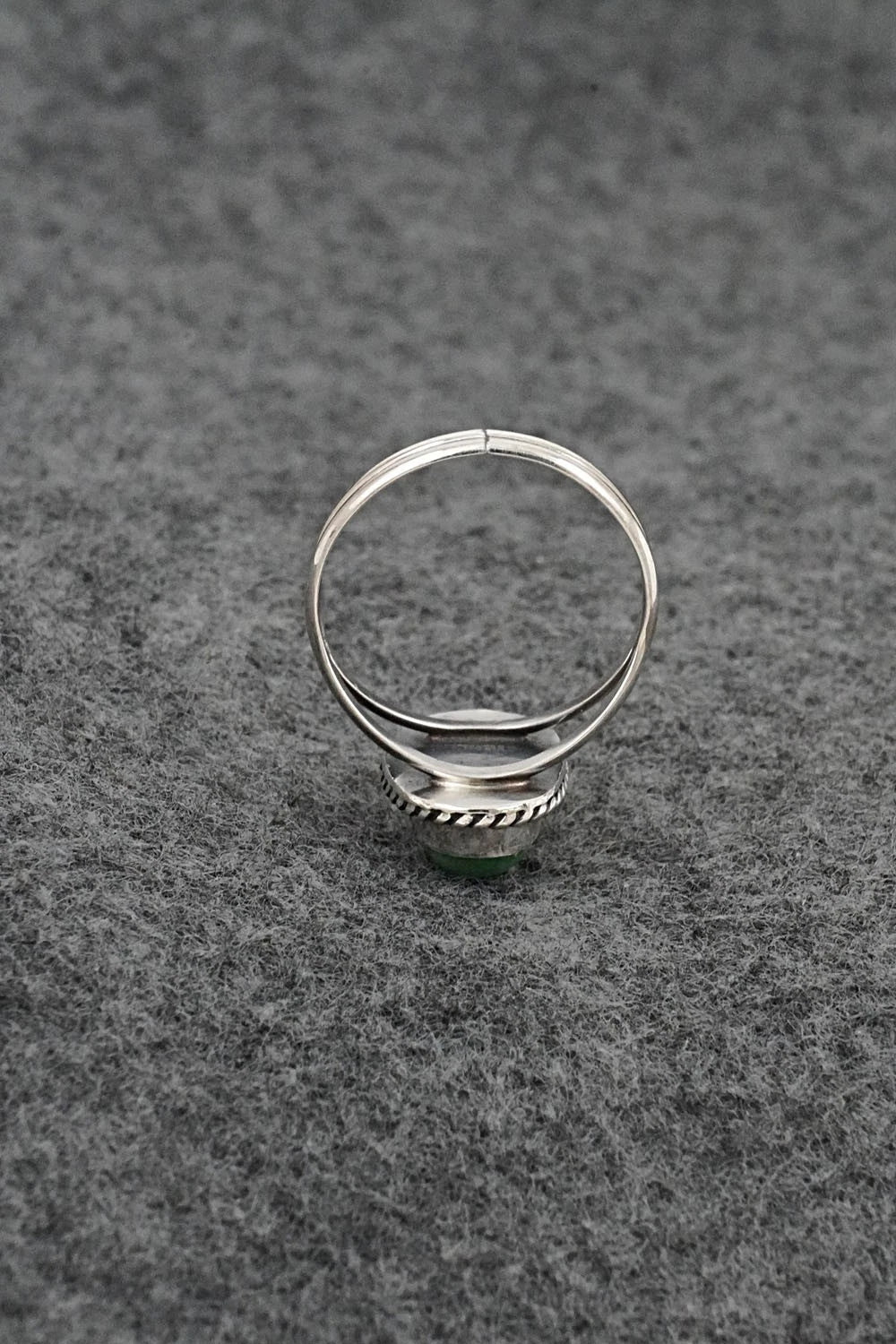 Turquoise & Sterling Silver Ring - Rosemary Saunders - Size 7