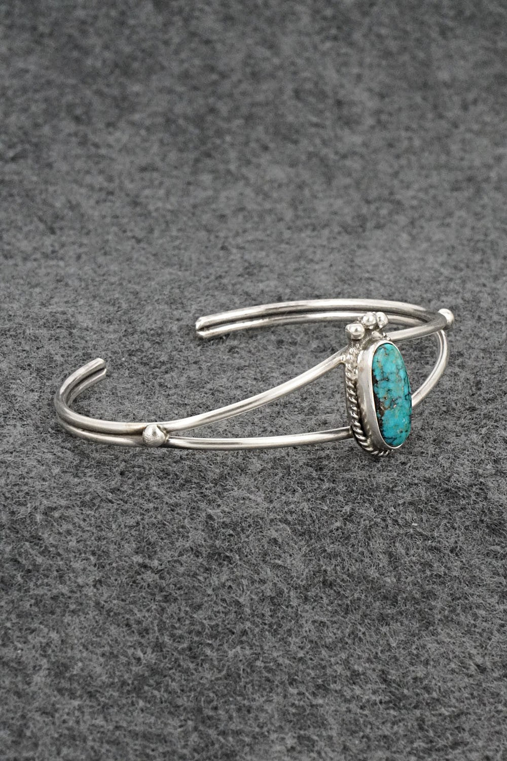 Turquoise & Sterling Silver Bracelet - Rena Begay