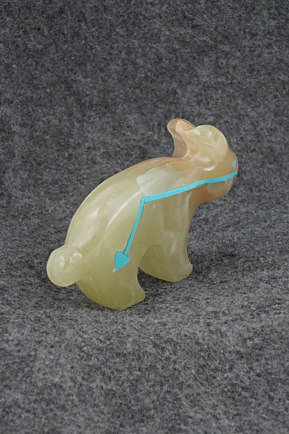 Rabbit Zuni Fetish Carving - Kenric Laiwakete