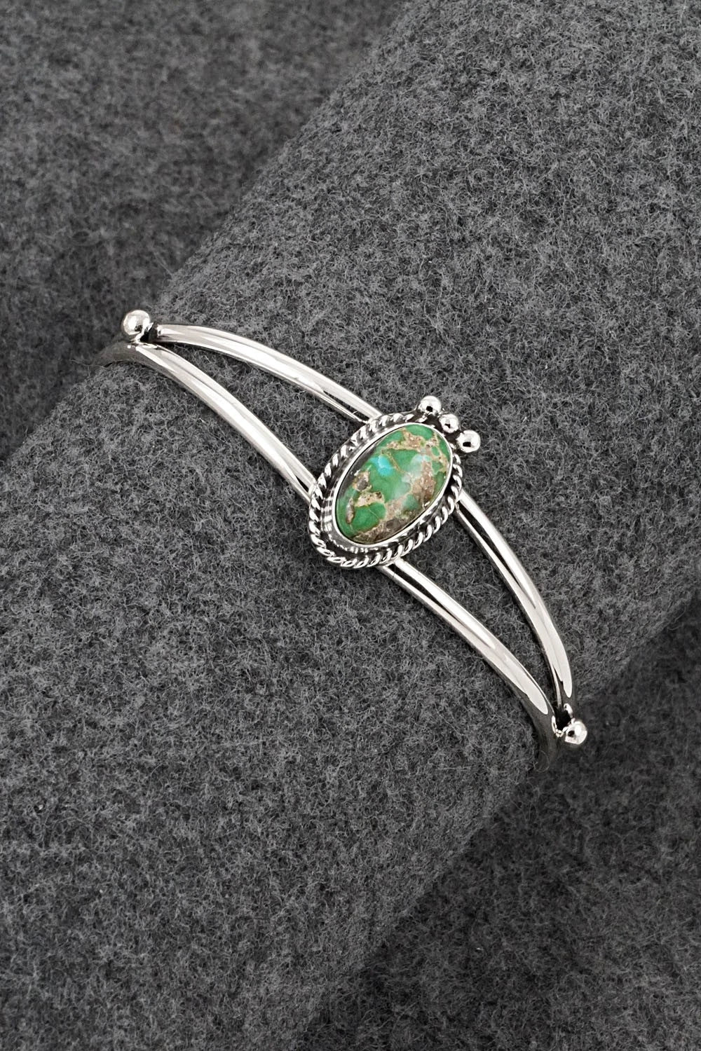 Turquoise & Sterling Silver Bracelet - Rosemary Saunders