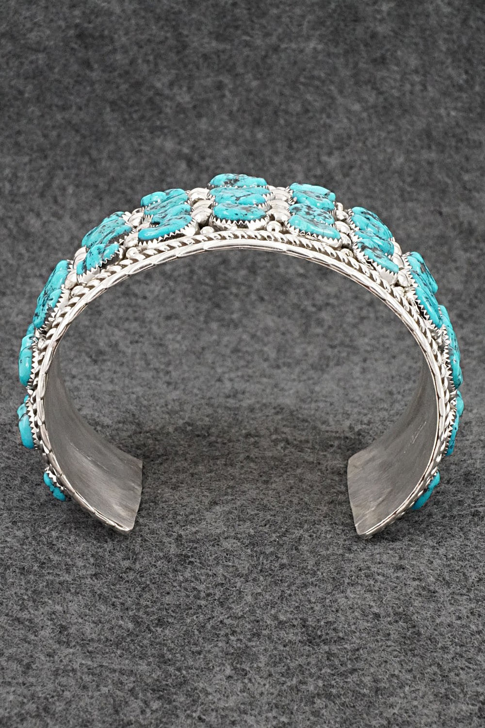 Turquoise & Sterling Silver Bracelet - Darlene Begay