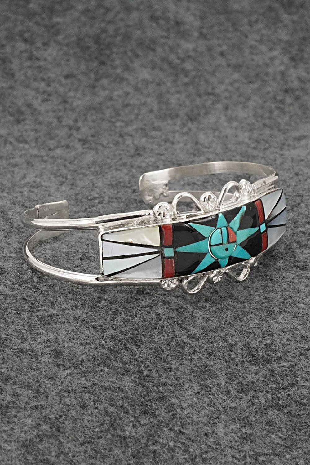 Multi-Stone & Sterling Silver Bracelet - Ola Eriacho