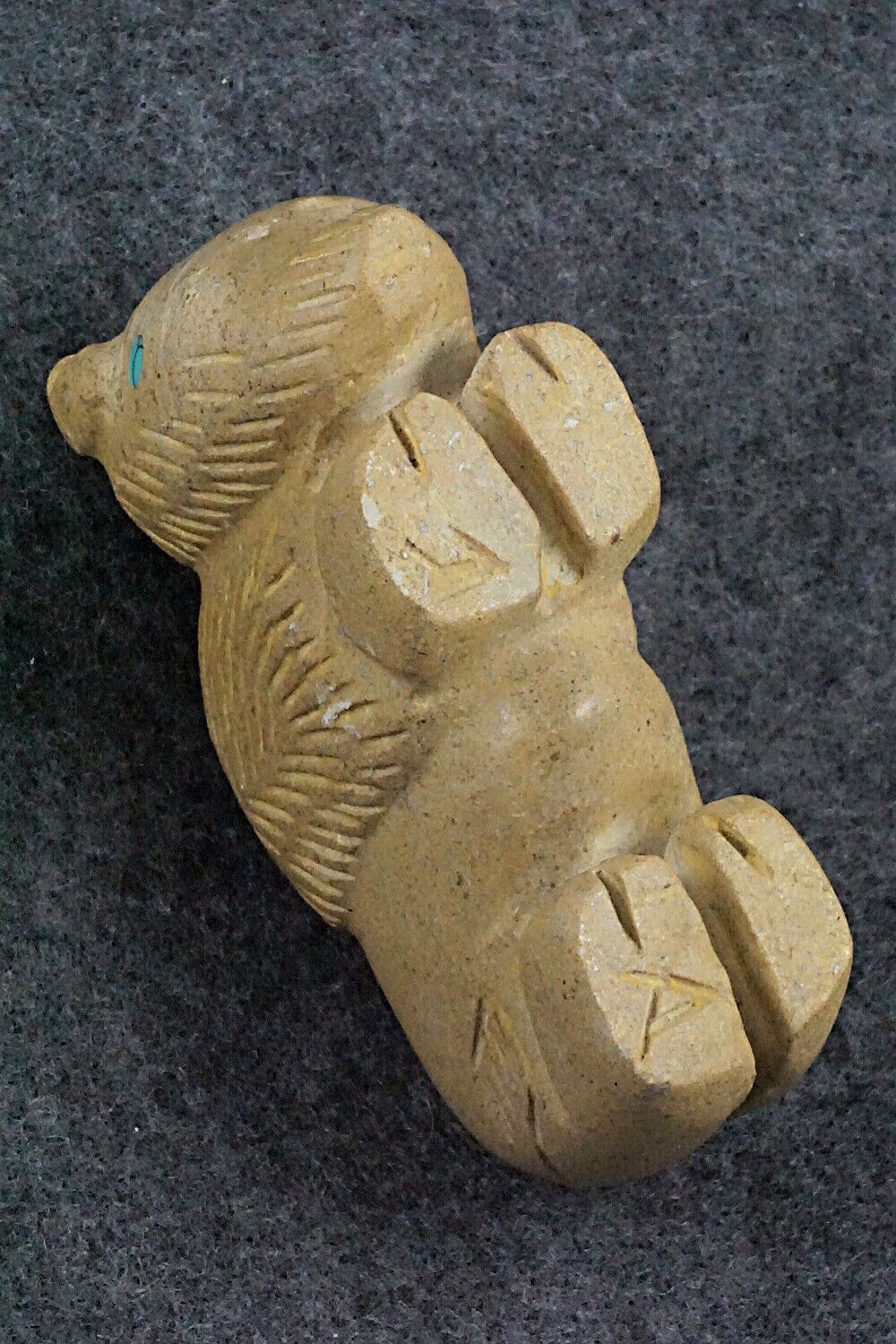 Buffalo Zuni Fetish Carving - Daniel Chattin
